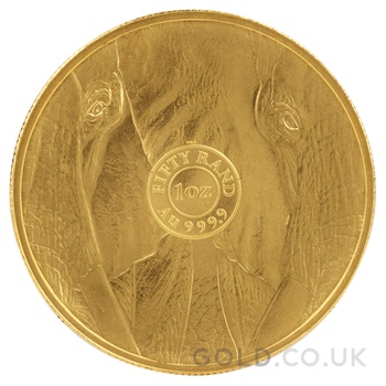 2024 Elephant Gold Coin Big Five Series 1oz
