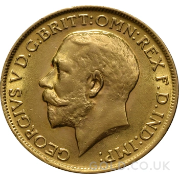 1915 Gold Sovereign Coin George V