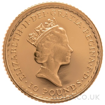 1988 Proof 1/10oz Gold Britannia Coin