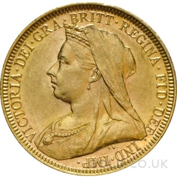 Victoria Old Head Gold Sovereign Gift Boxed