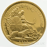 2007 Tenth Ounce Proof Britannia