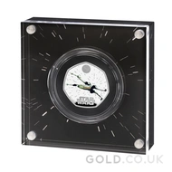 X-Wing Fifty Pence Proof Silver Coin Boxed (2024)