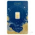 0.5g Gold Bar PAMP Zodiac Taurus Minted