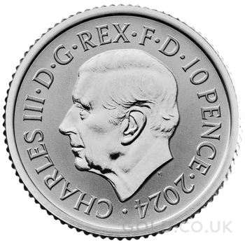 2024 Britannia Fractional Silver Reverse Proof Frosted Set Boxed