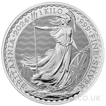 2024 Britannia 1kg Silver Coin