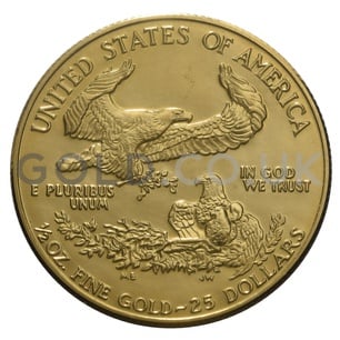 1996 1/2 oz Gold America Eagle