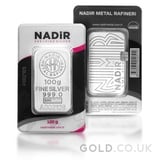100g Nadir Silver Bar