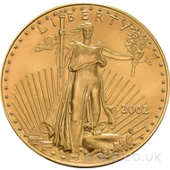2002 Gold American Eagle Coin 1oz