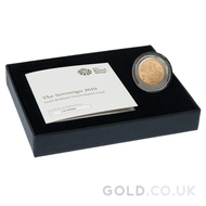 2019 Gold Sovereign Coin Brilliant Uncirculated