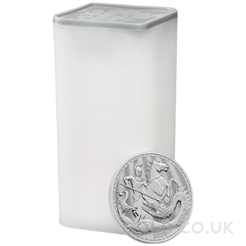 2024 St George & the Dragon 1oz Silver Coin