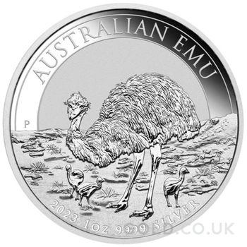 2023 Australian Emu Silver Coin 1oz