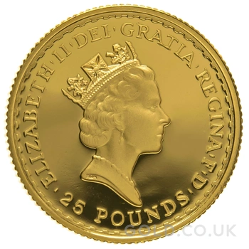 1995 Proof 1/4oz Gold Britannia Coin