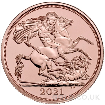 2021 £2 Coin Gold Double Sovereign