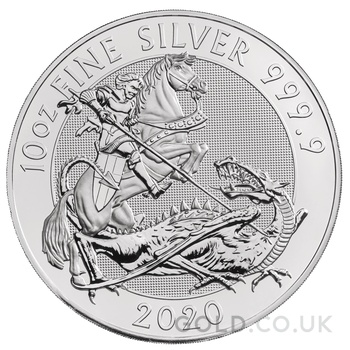 2020 Royal Mint Valiant Silver Coin 10oz