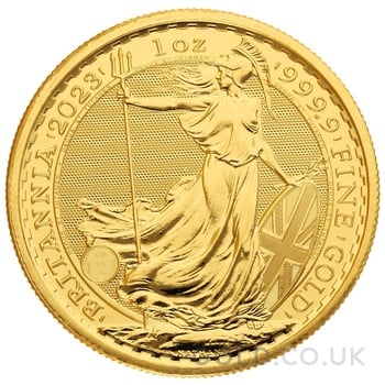 2023 Queen Elizabeth II Britannia One Ounce Gold Coin