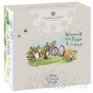 2021 Winnie the Pooh & Friends Fifty Pence Proof Gold Coin Boxed