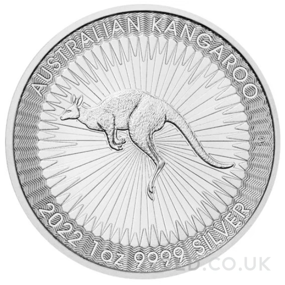 2022 Australian Kangaroo Silver Coin 1oz