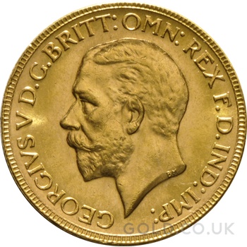 1931 Gold Sovereign Coin George V Perth