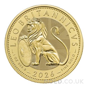2026 1oz The British Lion Gold Coin