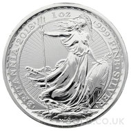 1oz Silver Britannia Privy Dog (2018)