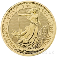 2025 Gold Britannia 1oz Coin Gift Boxed