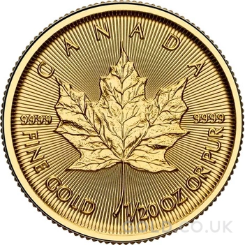 2026 1/20oz Canadian Maple Leaf Gold Coin