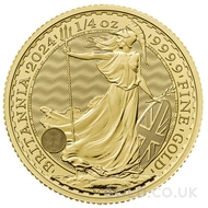 2024 1/4oz Gold Britannia Coin