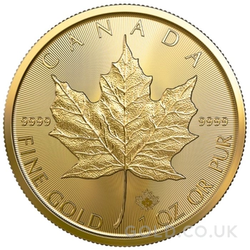 2022 Canadian Maple Leaf Gold Coin 1oz