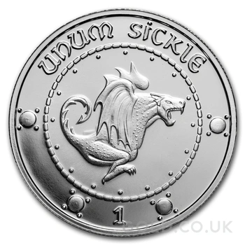 Harry Potter Pure Silver Sickle 1oz Round