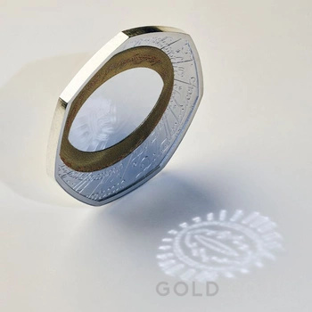 2026 50p Eye of Sauron - 25th anniversary of The Lord of the Rings Proof Silver Coin Boxed