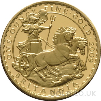 2009 Proof Gold Britannia 4 Coin Set Boxed