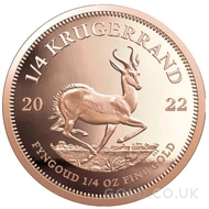 2022 1/4oz Gold Krugerrand Coin