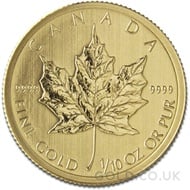 Gold Maple Tenth Ounce Coin (Best Value)