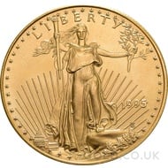 1995 1 oz Gold America Eagle