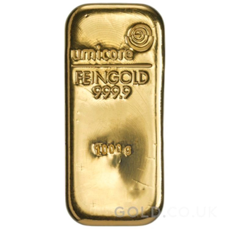 1kg Gold Bar Umicore