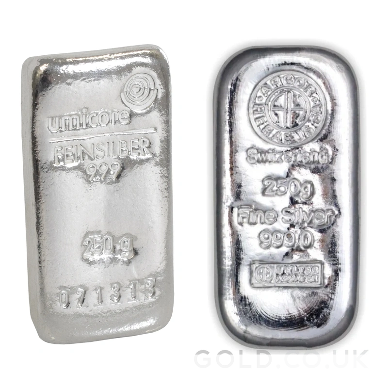 250g Silver Bar Best Value