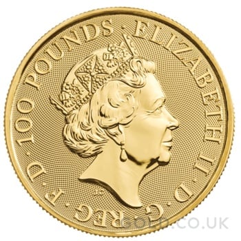 2023 Yale of Beaufort - Tudor Beasts 1oz Gold Coin