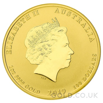 2019 1oz Perth Mint Year of the Pig Gold Coin