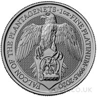 Platinum The Falcon of the Plantagenets 1oz (2020)