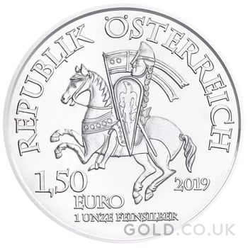 2019 1oz Austrian Wiener Neustadt Silver Coin