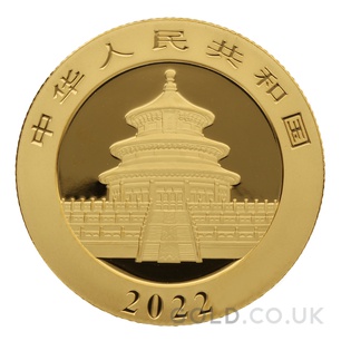 Gold Panda 1 gram (2022)