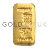 250g Metalor Gold Bar