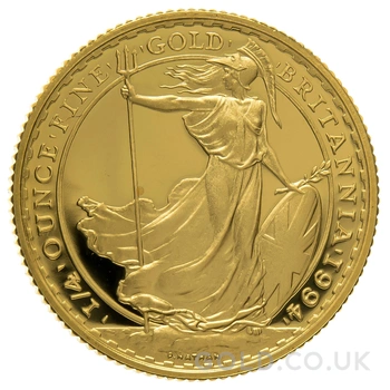 1994 Proof 1/4oz Gold Britannia Coin