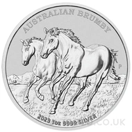 2023 Silver Brumby Coin 1oz