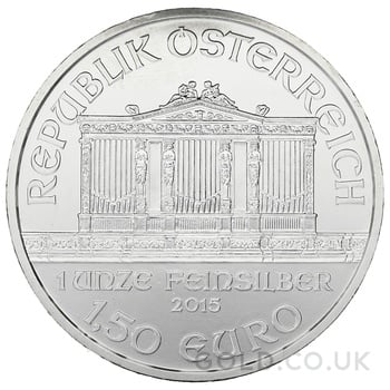 2015 Austrian Philharmonic Silver Coin 1oz