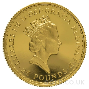 1992 Proof 1/4oz Gold Britannia Coin