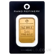 1oz Rand Refinery Gold Bar