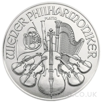 2022 Austrian Philharmonic Platinum Coin 1oz