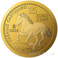2024 1/10oz Gold Spanish Carthusian Horse Coin