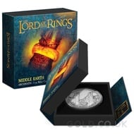Argonath The Lord of the Rings 1oz Proof Silver Coin (2022)